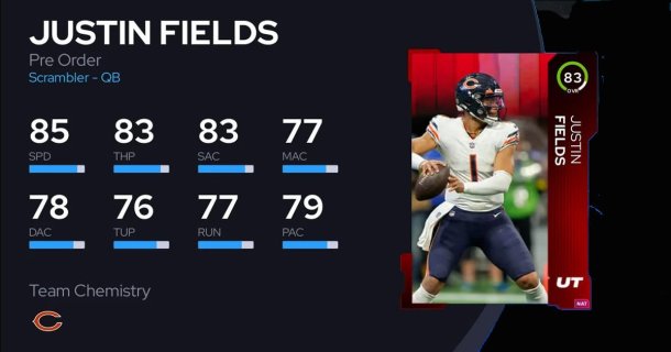 Madden 24: Justin Fields