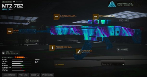 MTZ 762 Class Setup (Ranked Play)